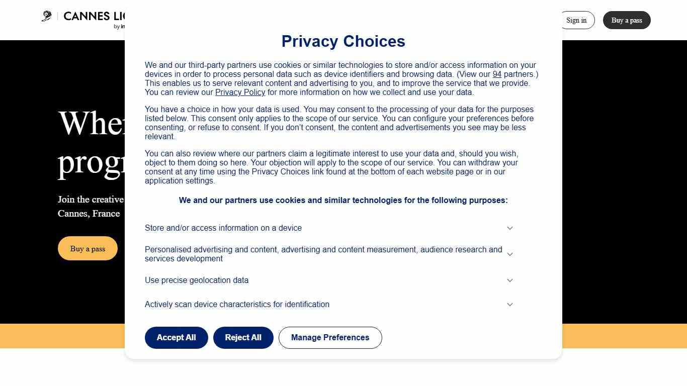 Cannes Lions International Festival of Creativity 2026